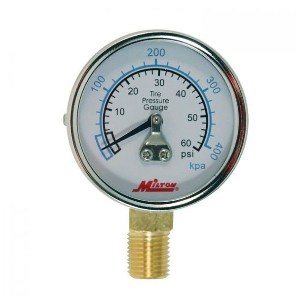 Milton Industries GAGE 1/4NPT 0-60PSI BM MI1193